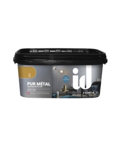 VERNICE METALLICA LAVABILE  "PURE GOLD" COLORE ORO - 2 LT